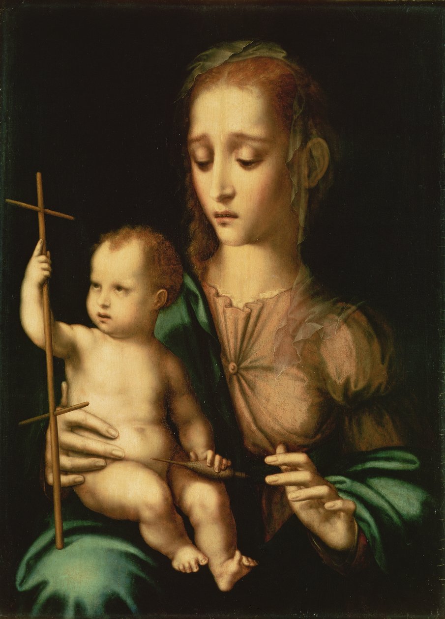 Madonna and Child with a Distaff, 1570