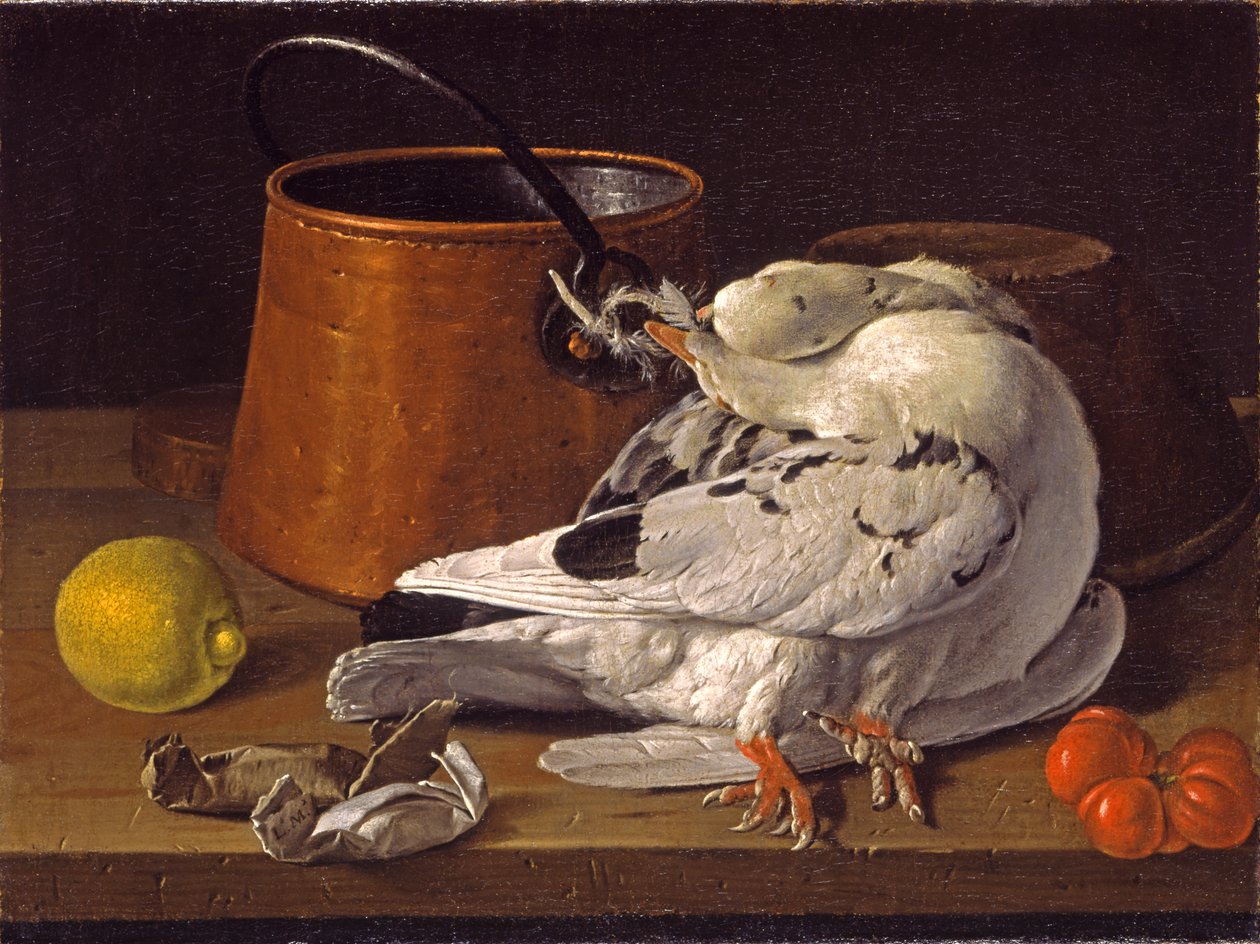 Stilleben med vildt, ca. 1770 af Luis Egidio Melendez