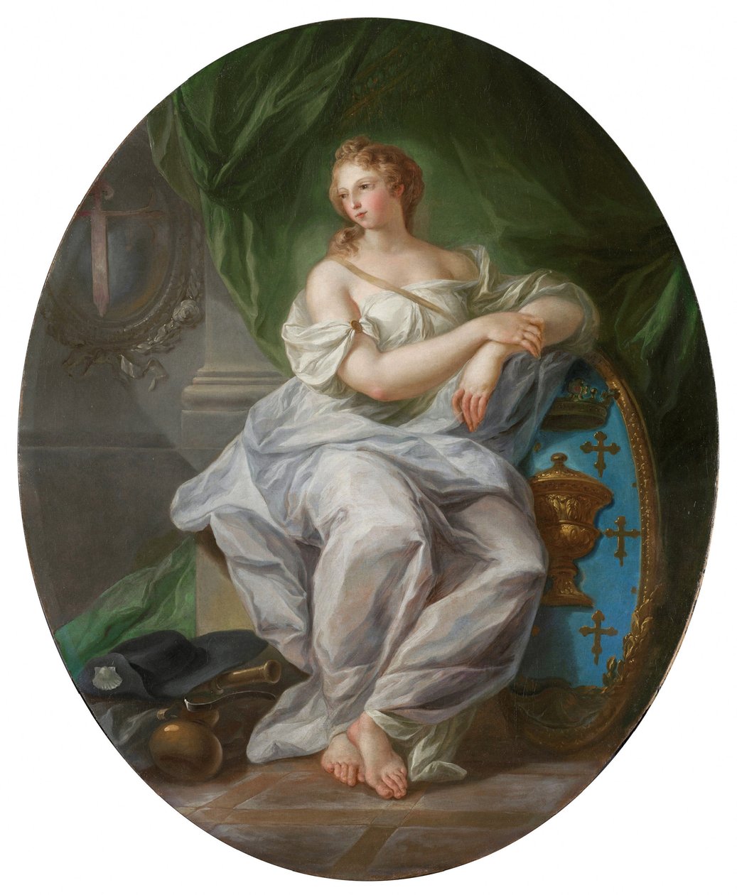 Allegori over Galicien - Luis Paret Alcázar (1789)FXD af Luis Paret y Alcazar