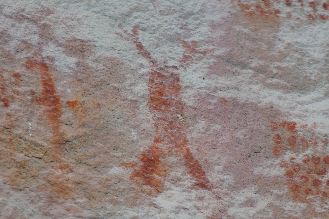 Pictography, Faical, San Ignacio, Cajamarca, Peru, 2015. af Luis Rosendo.