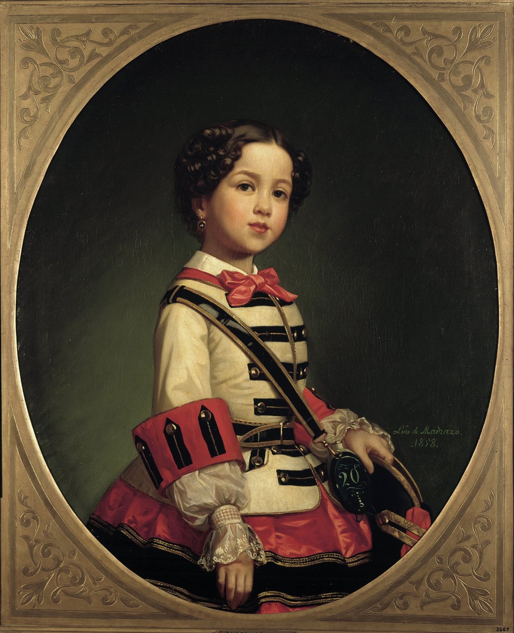 Marquise Maria Cristina de Roncali y Gaviria af Luis de Madrazo y Kuntz