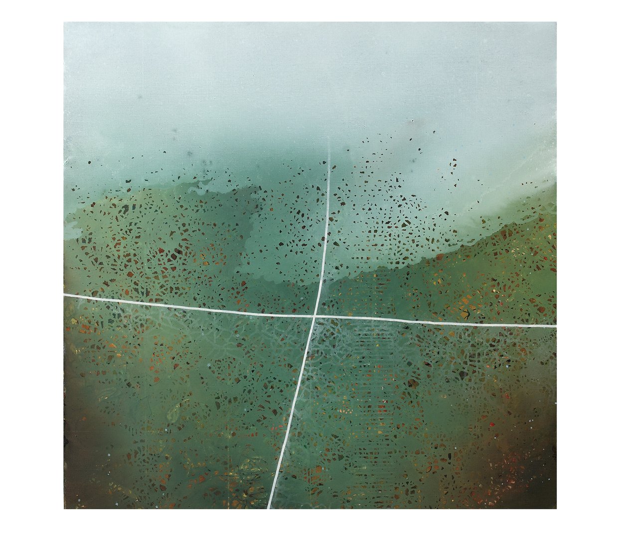 Cross, 2007, af Luke Elwes