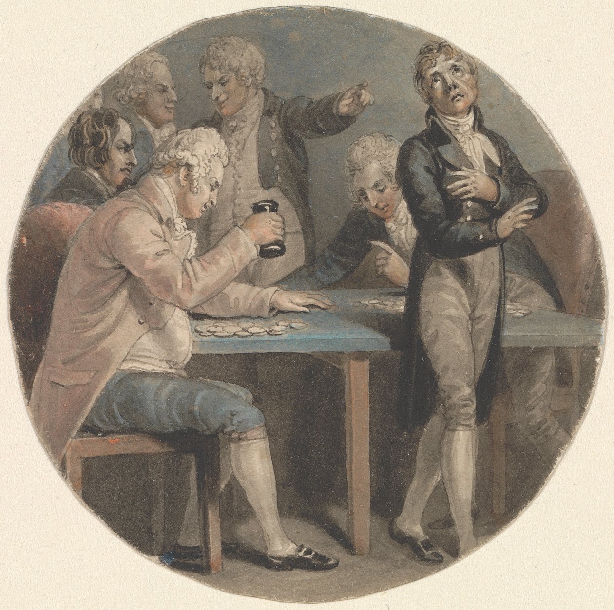Ødelagt Gambler af Luke Clennell