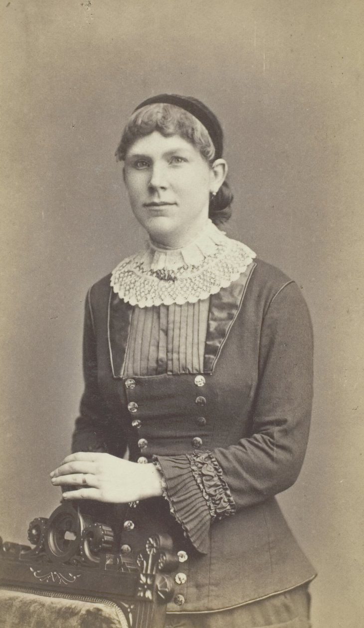Uden titel portræt af siddende kvinde, 186581. af Lyman W. Colby