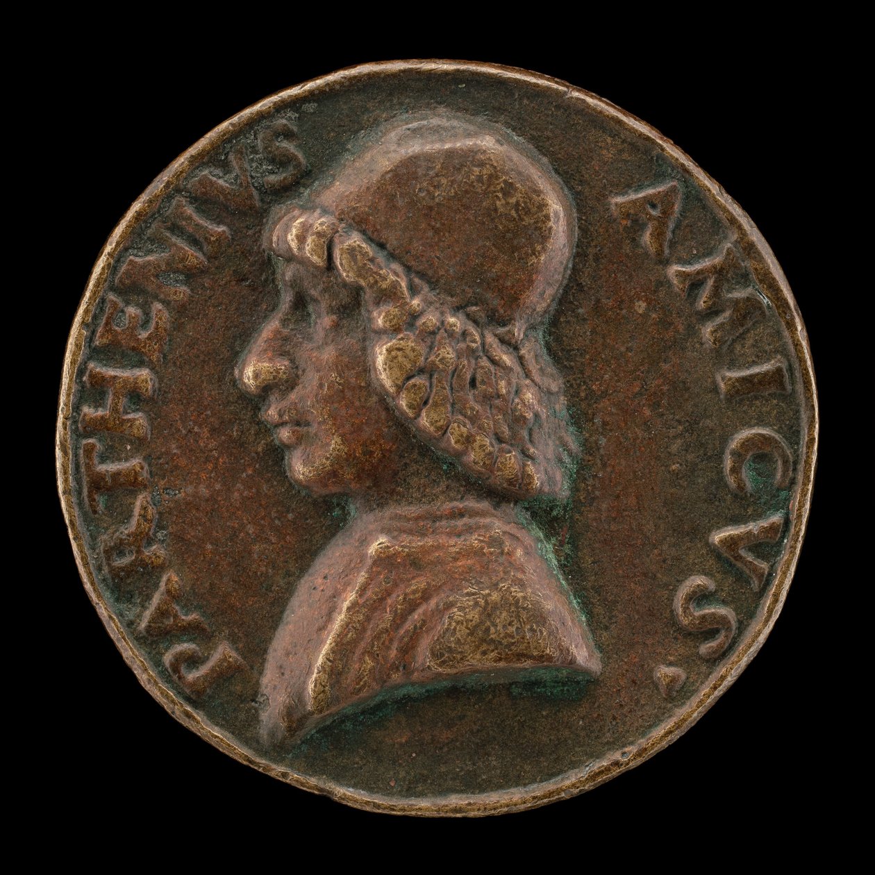 Bartolommeo Partenio, aktiv 1480-1485, humanist [forside]. af Lysippus Junior