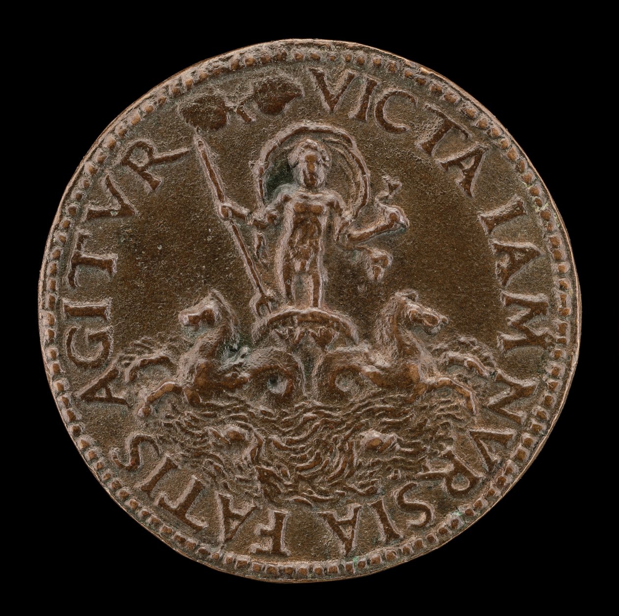 Neptun i en Sea-Car [omvendt]. af Lysippus Junior
