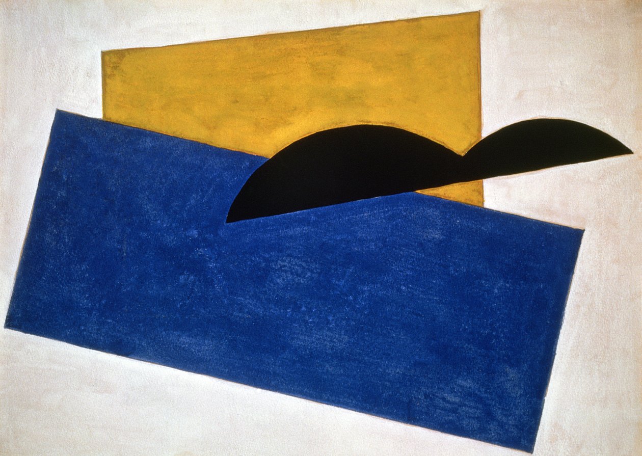 Kunstnerisk Arkitektonik, 1916 af Lyubov Sergeevna Popova