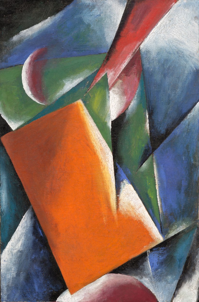 Arkitektonisk maleri, 1917 af Lyubov Sergeevna Popova