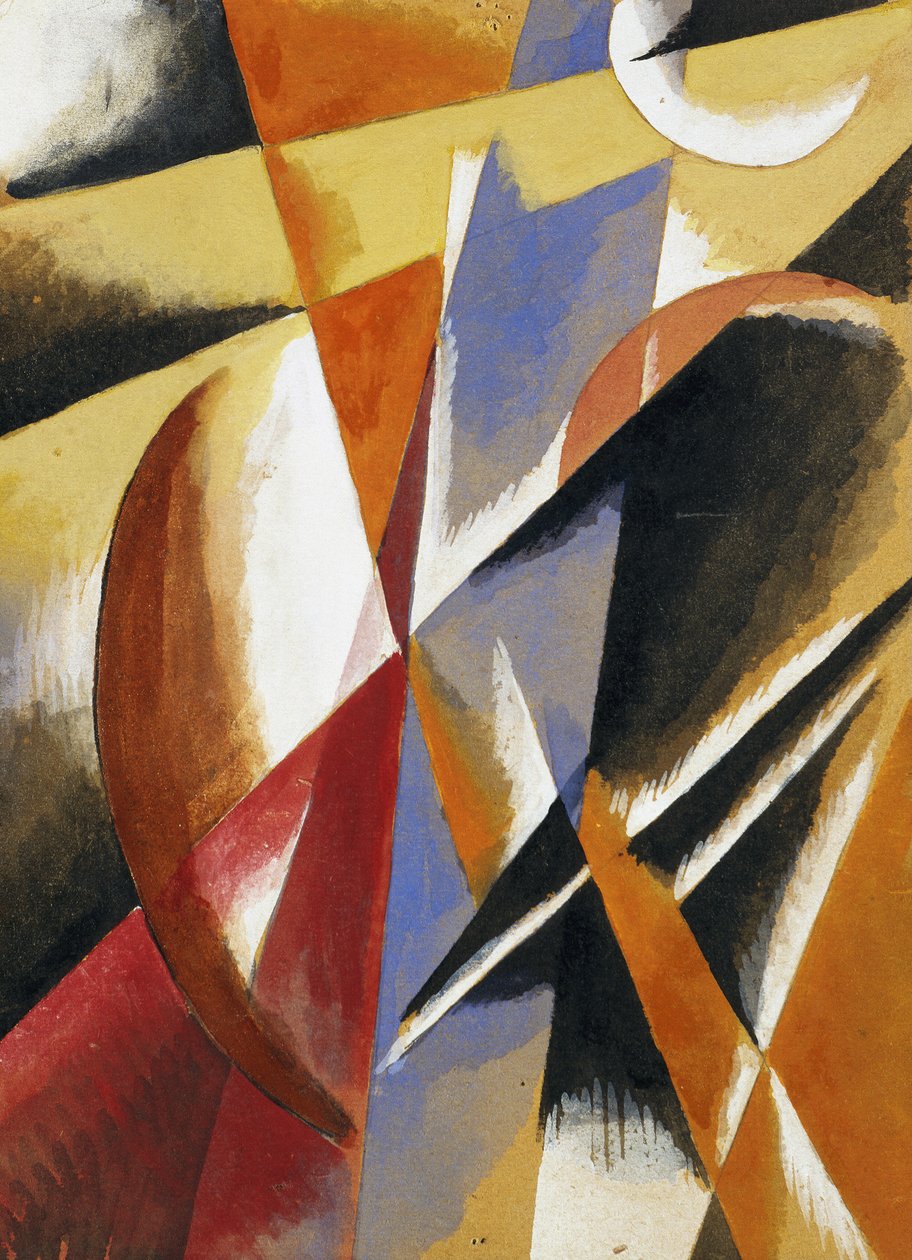 Sammensætning af Lyubov Sergeevna Popova