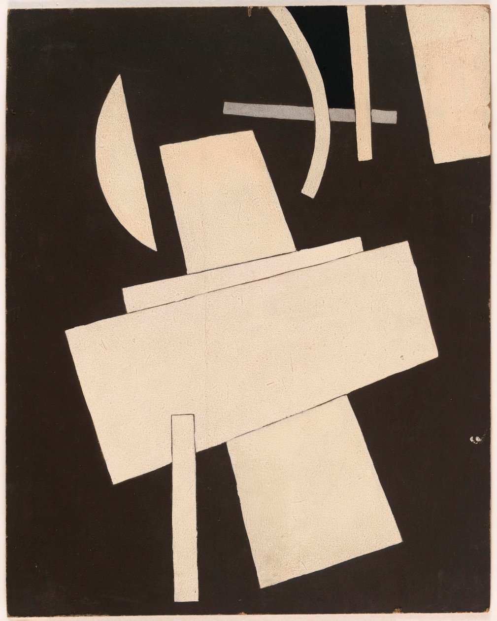 Sans titre - Popova, Lyubov Sergeyevna (1889-1924) Unavngivet Gouache på pap ca 1916-1918 - 49,5x39,5 - New York City. Museum of Modern Art (MOMA) af Lyubov Sergeevna Popova