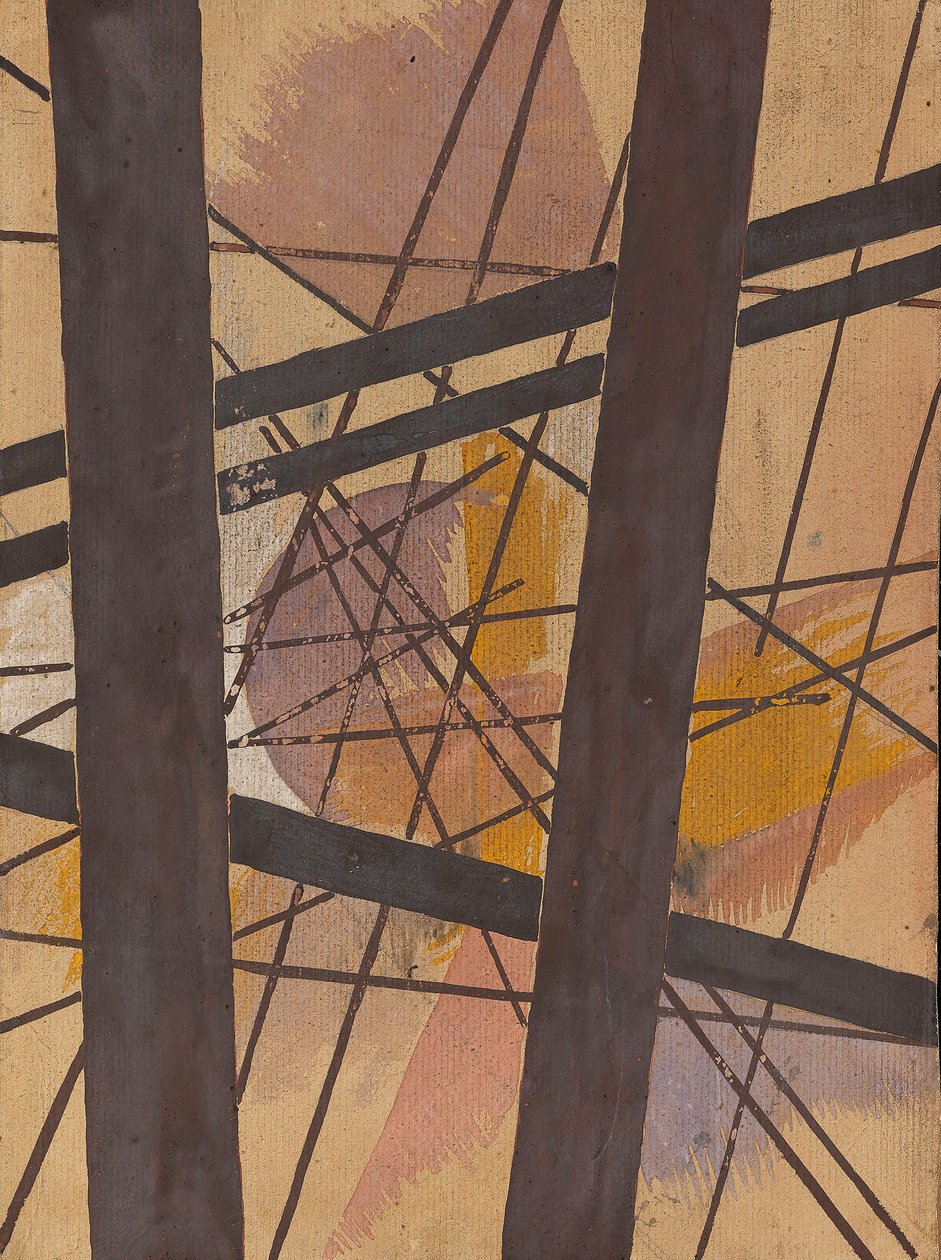 Rumstyrkens sammensætning, 1921-1922. af Lyubov Sergeevna Popova