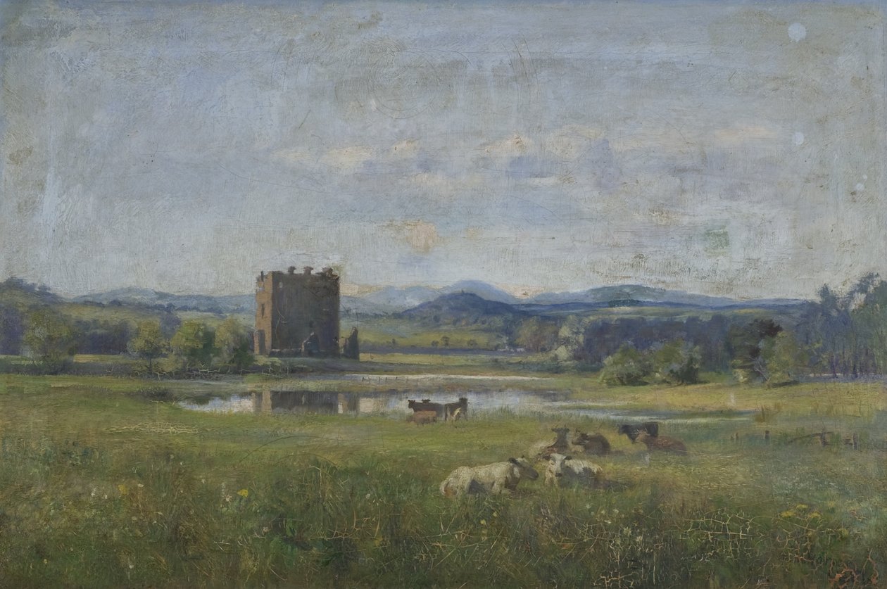 Threave Castle, 1881 af M. M. Harper