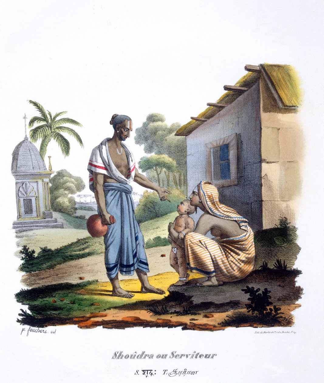 En tjener, 1827-35 af M.E. Burnouf