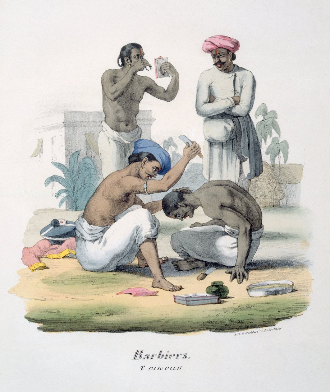 Barberer, 1827-35 af M.E. Burnouf