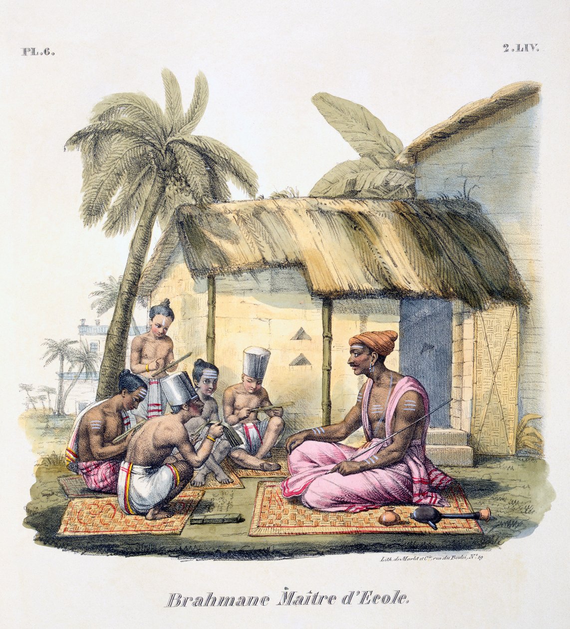 Brahminskolemester, 1827-35 af M.E. Burnouf