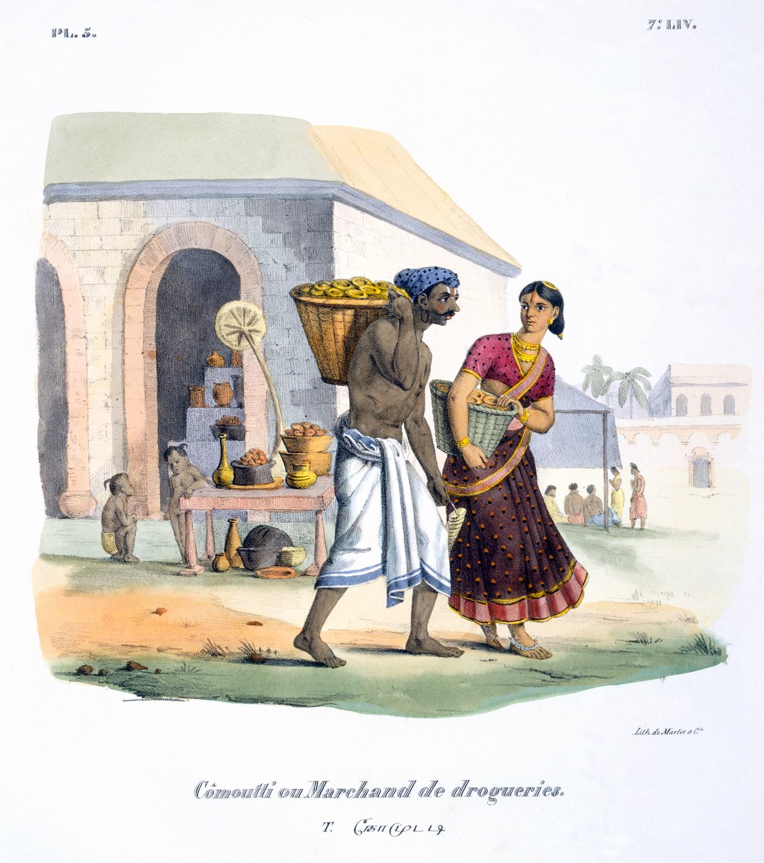 Narkotikahandler, 1827-35 af M.E. Burnouf
