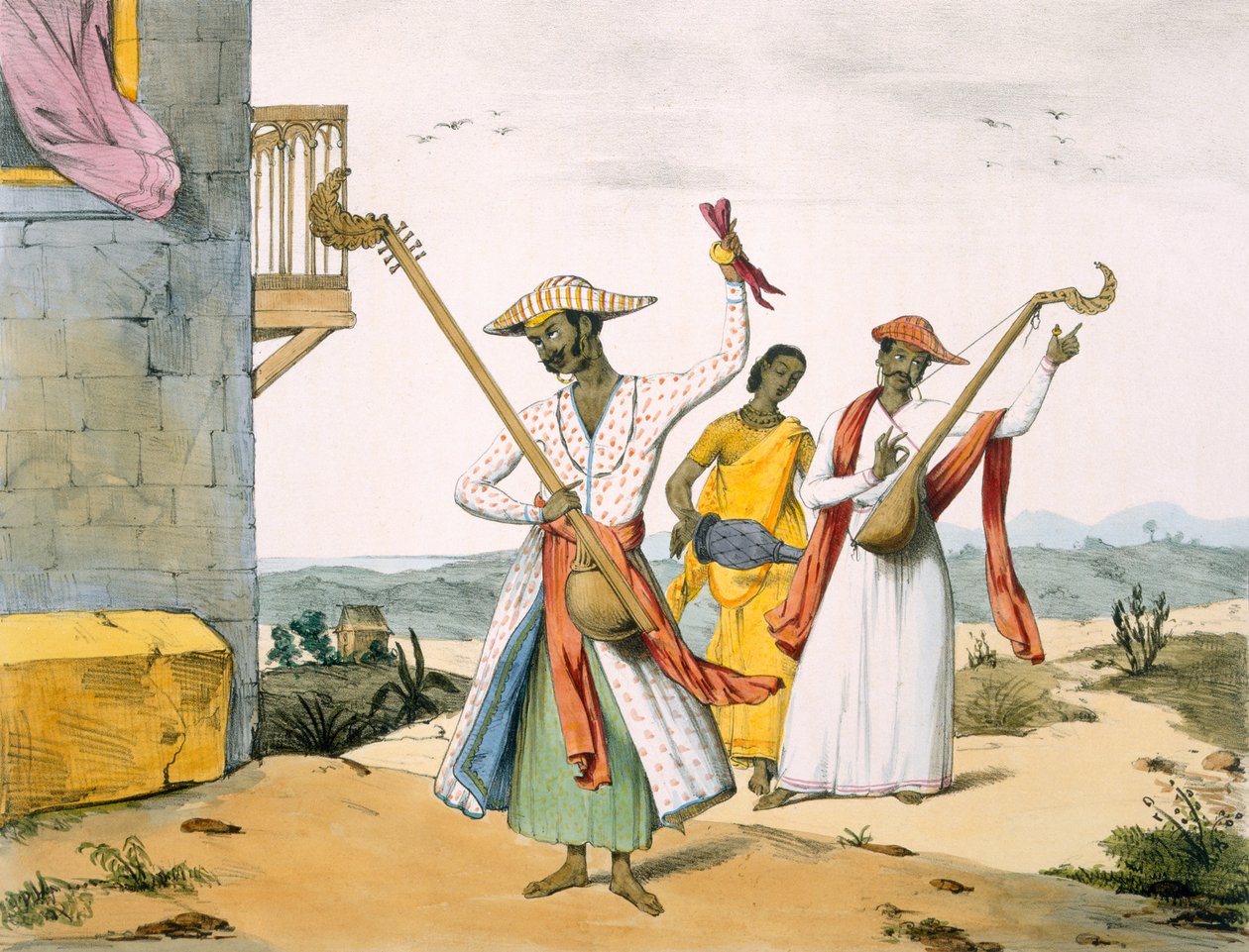 Rejsende sangere, 1827-35 af M.E. Burnouf