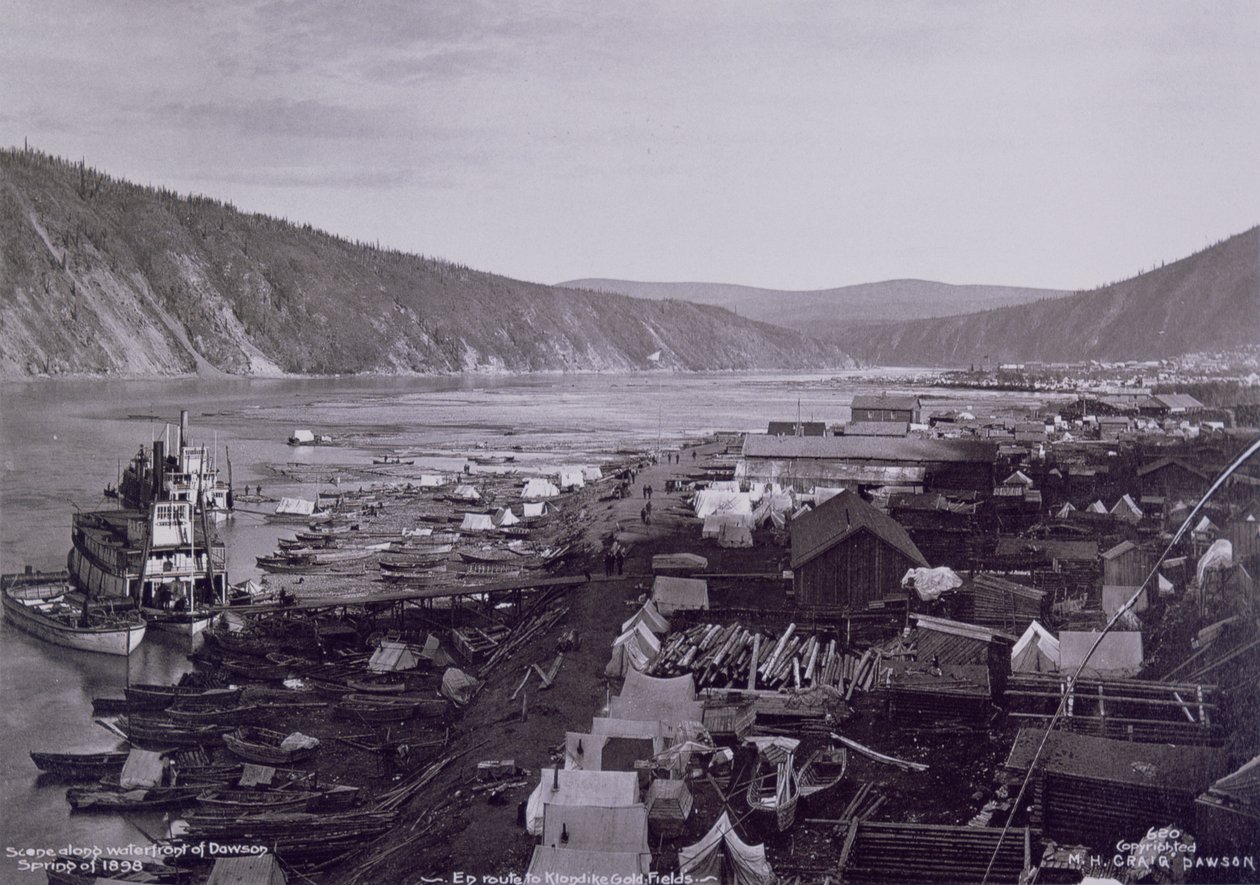 Dawson City i foråret af M.H. Craig