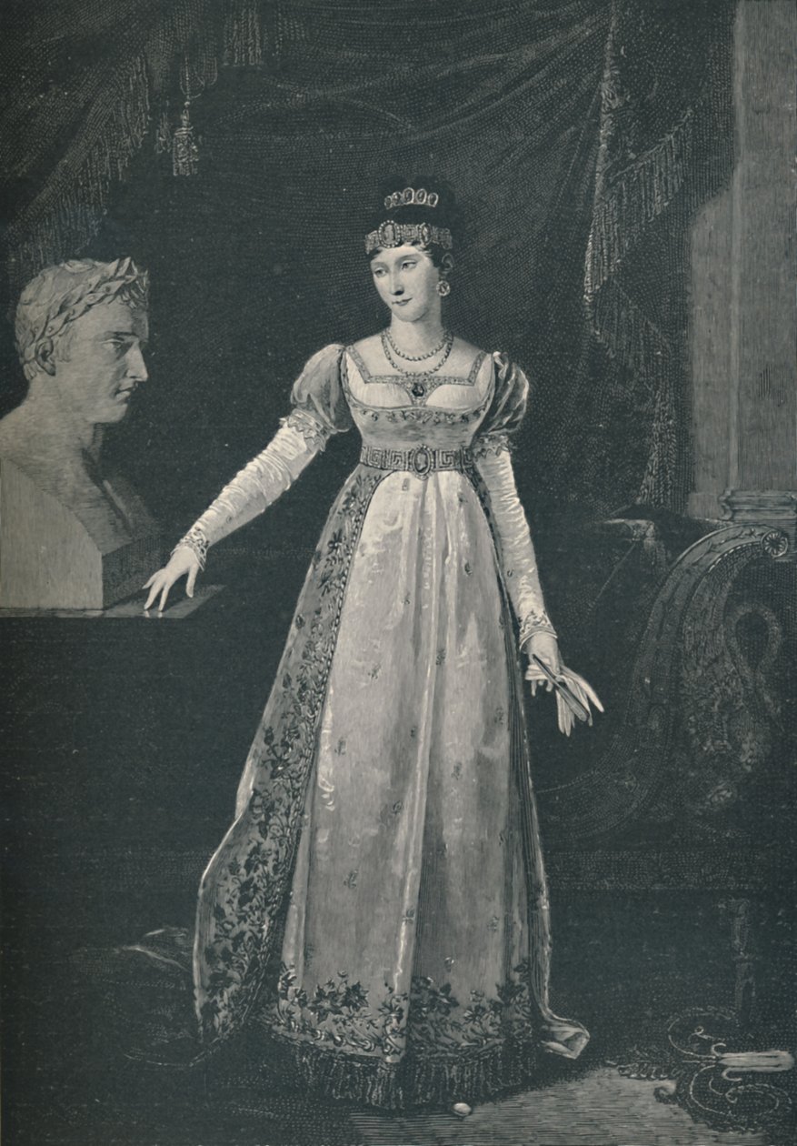 Marie-Pauline Bonaparte - Madame Leclerc, Prinsesse Borghese, c1806, 1896 af M. Haider