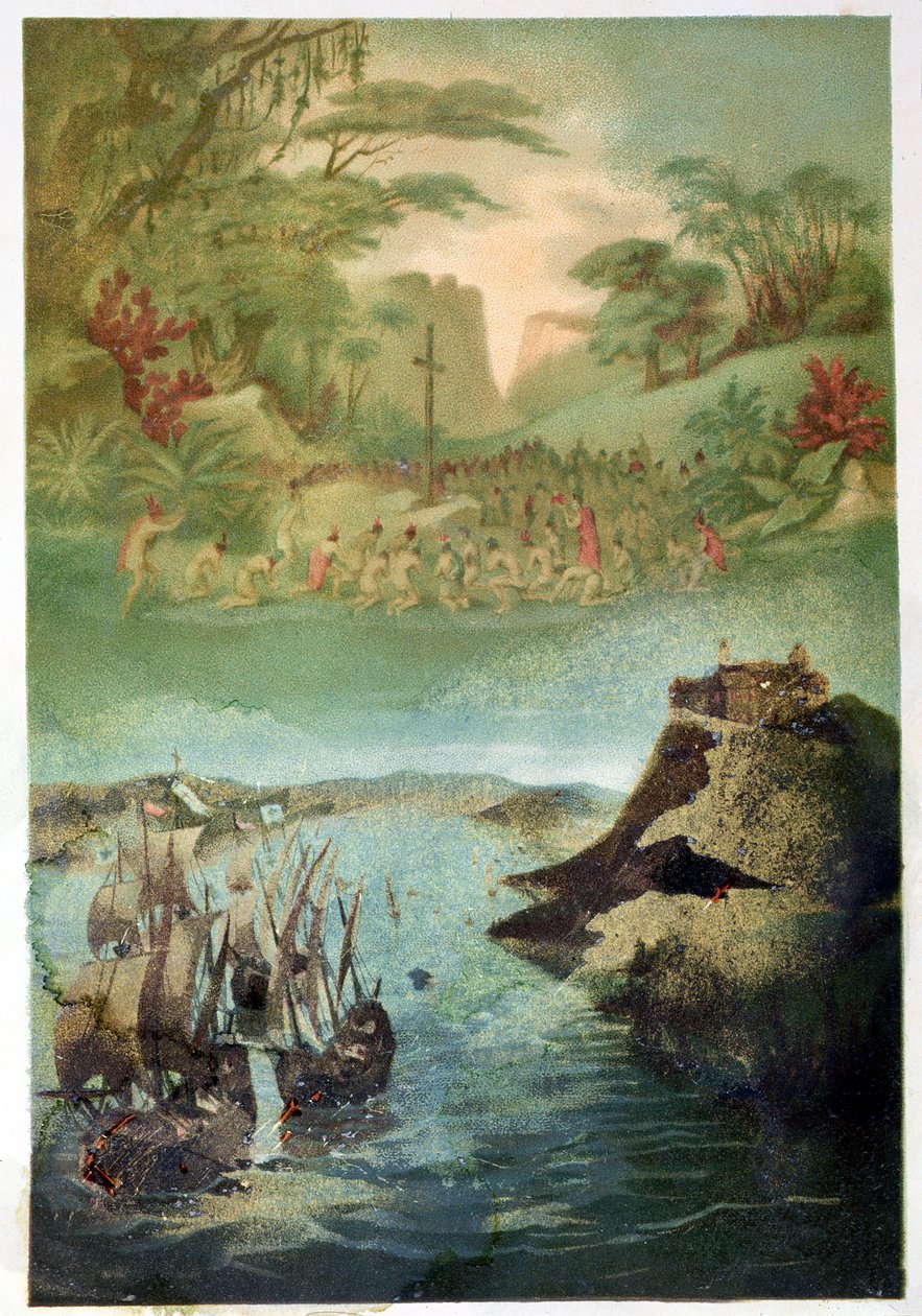 Evangeliseringen af den indiske befolkning og Christopher Columbus