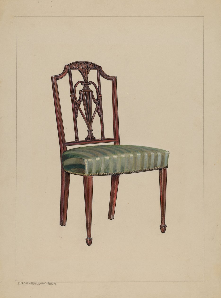 Stol af M. Rosenshield von Paulin