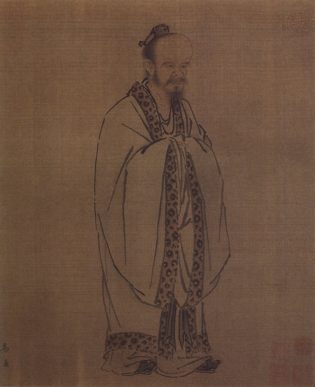 Confucius, 1100-tallet af Ma Yüan