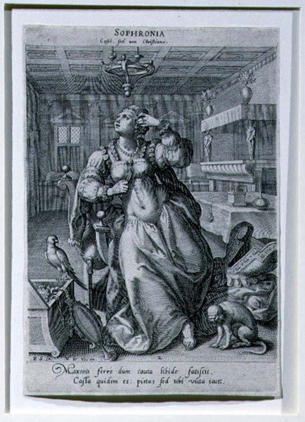 Sophronia, fra en serie, der skildrer 