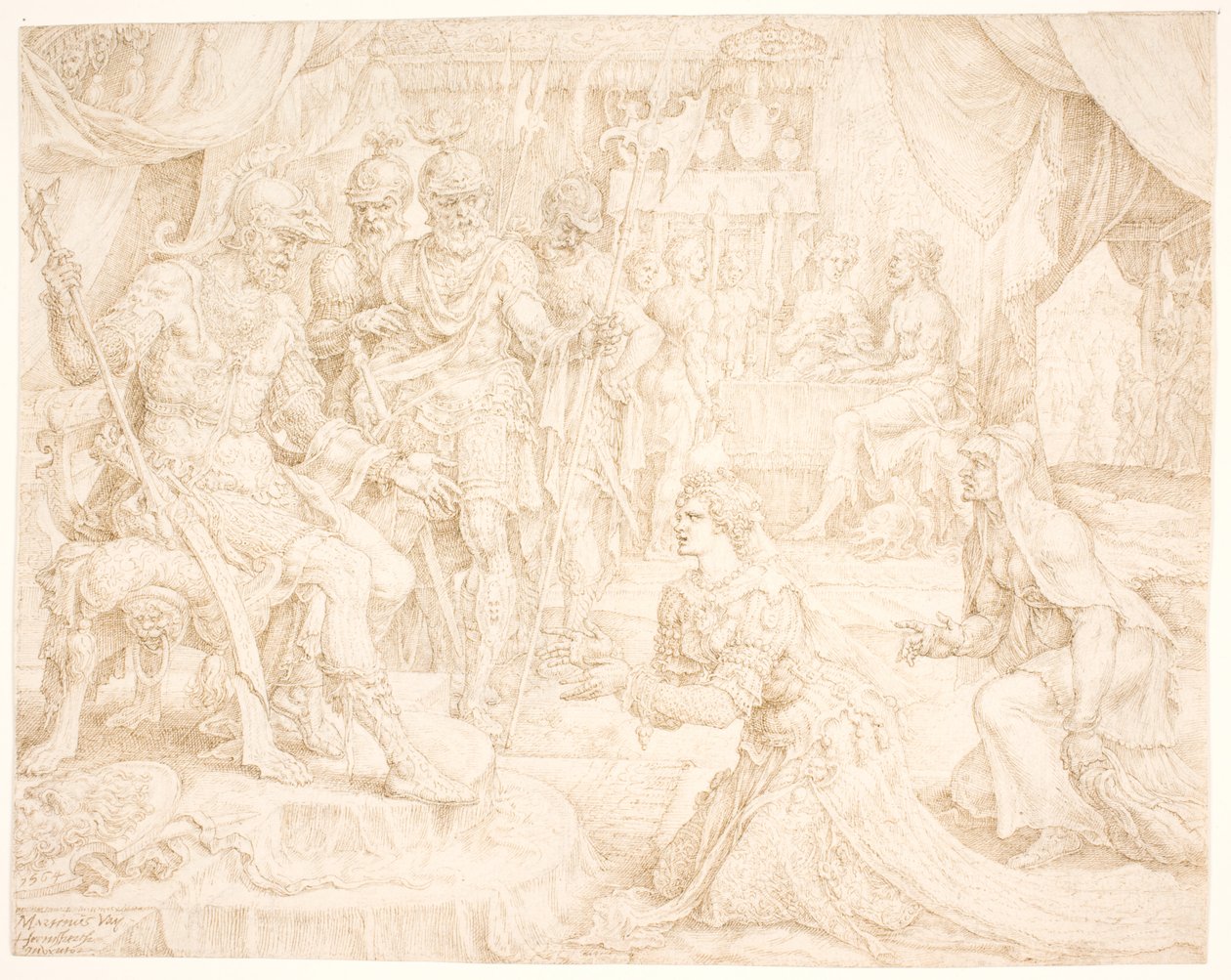 Judith før Holofernes af Maarten van Heemskerck