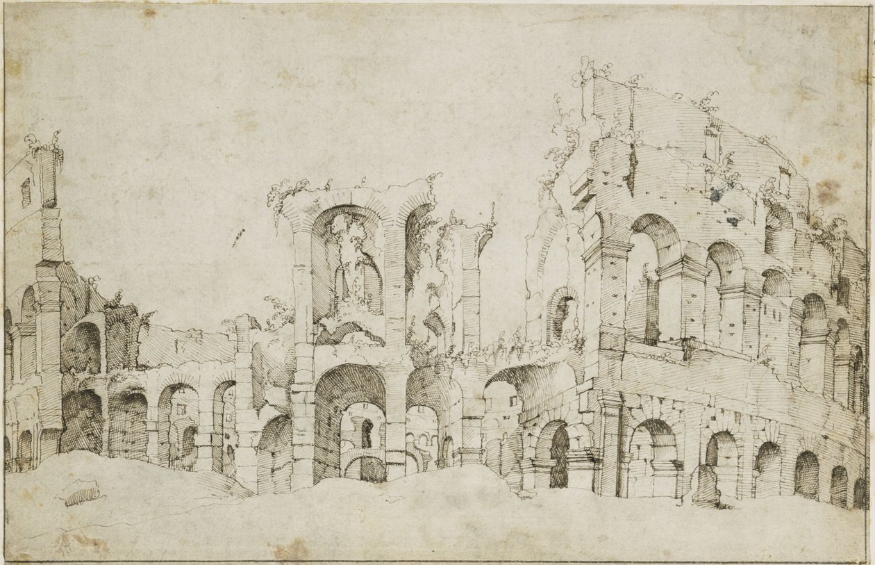 Maarten van Heemskerck - Rom, Colosseum af Maarten van Heemskerck