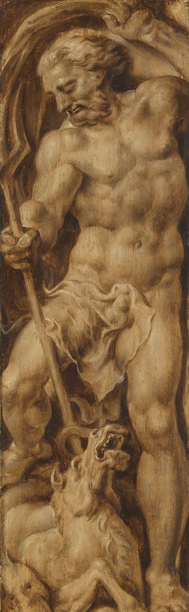 Neptun stikker en havhest af Maarten van Heemskerck