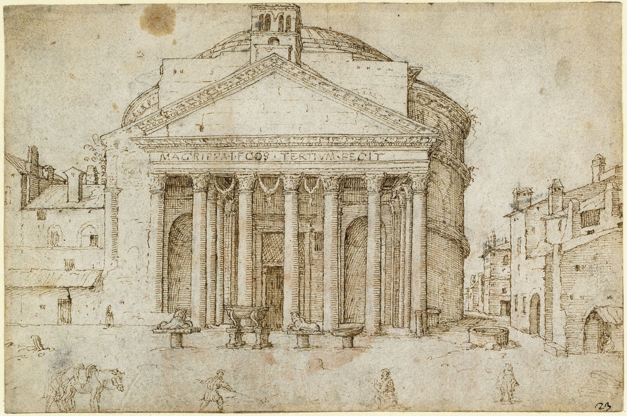 Pantheon af Maarten van Heemskerck