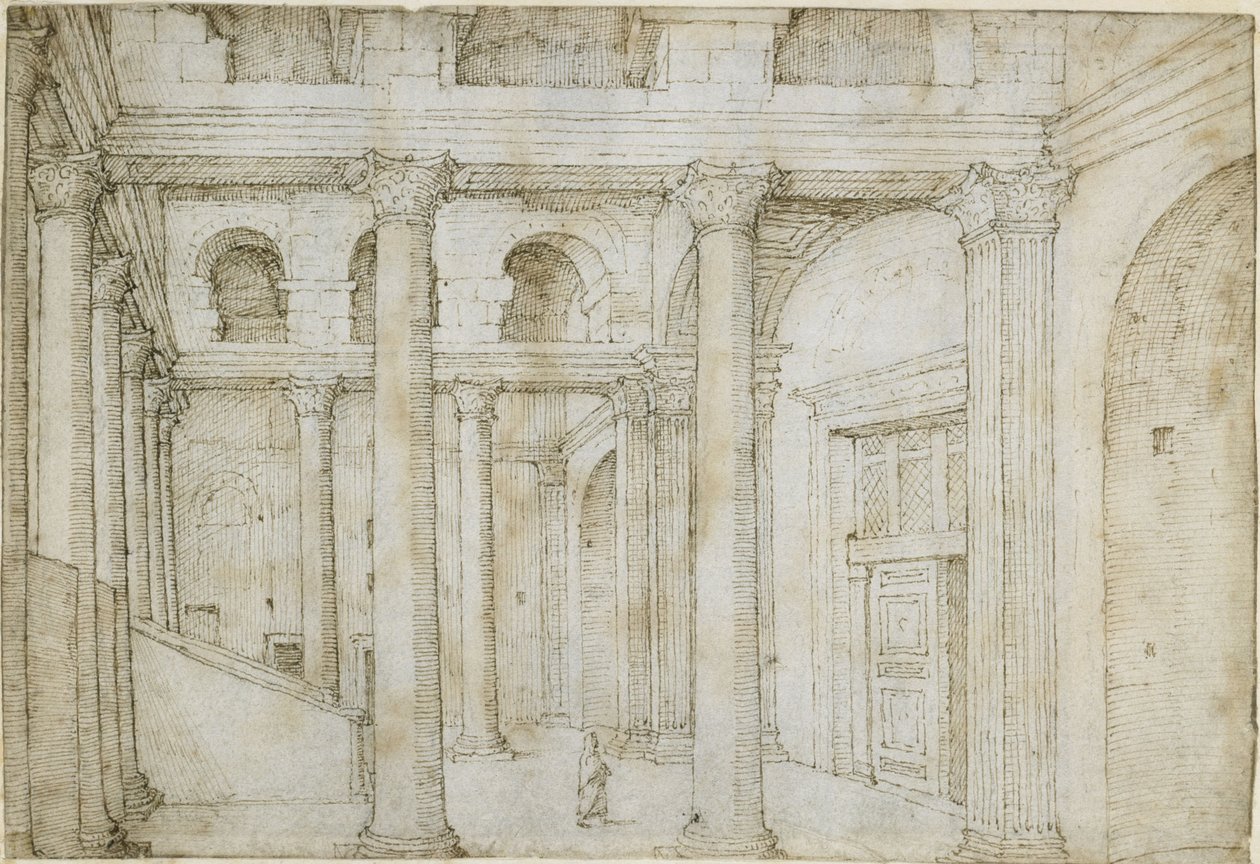 Pantheons forhal af Maarten van Heemskerck