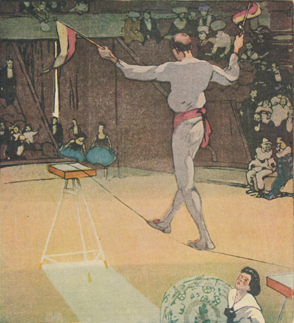 The Tight-Rope Dancer, 1919 af Mabel Alington Royds