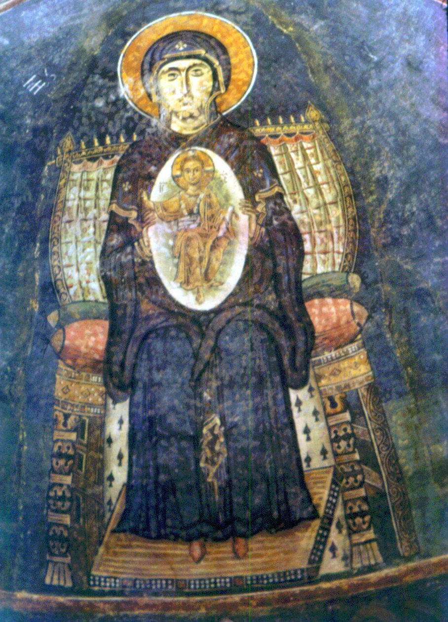 Madonna og barn af Macedonian School