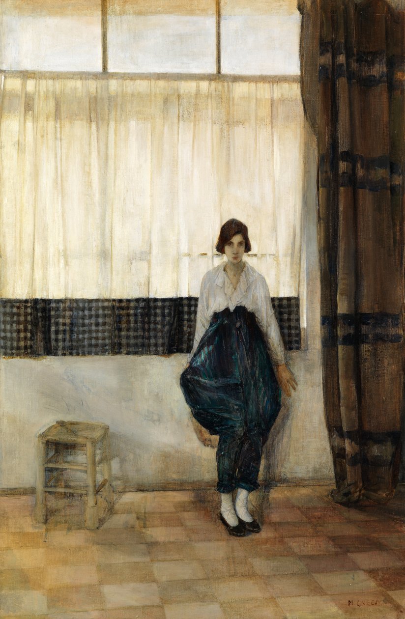 The Step-Dancer (olie på lærred) af Madeline Emily Green