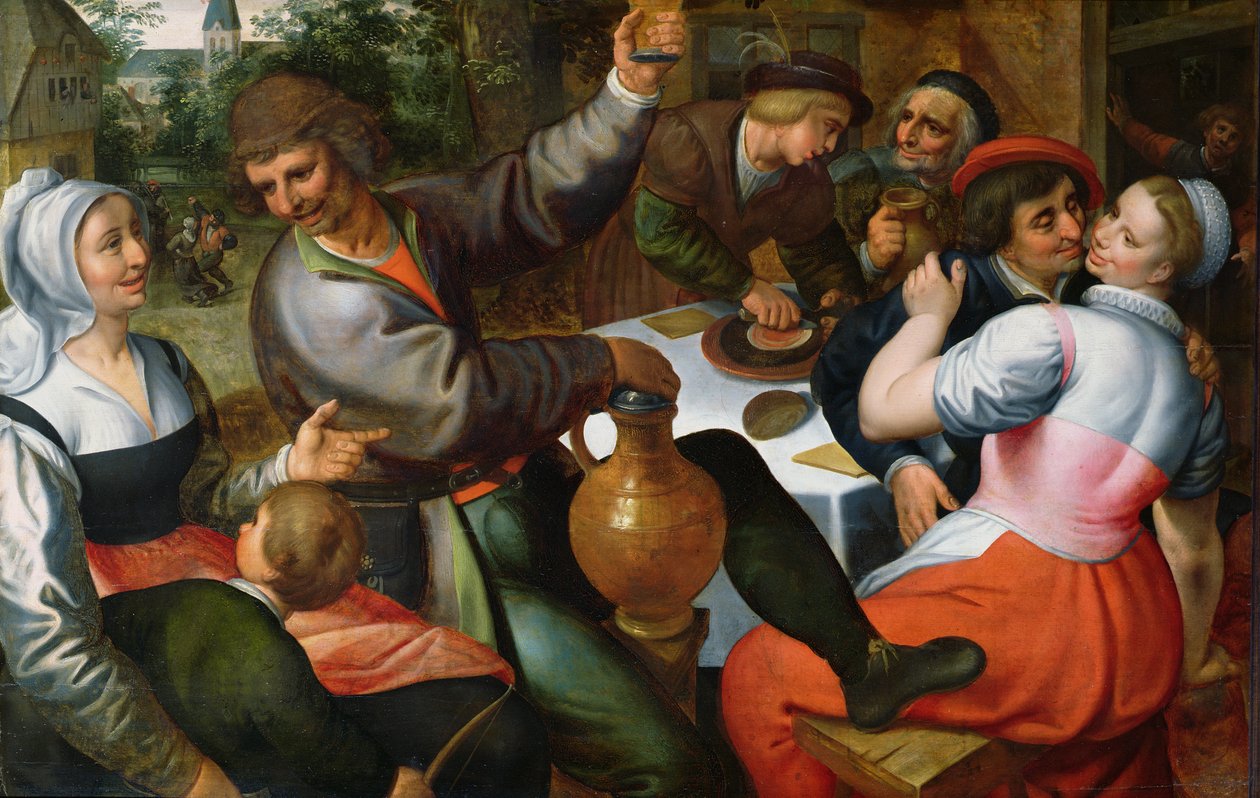 Bondegilde, 1566 af Maerten van Cleve