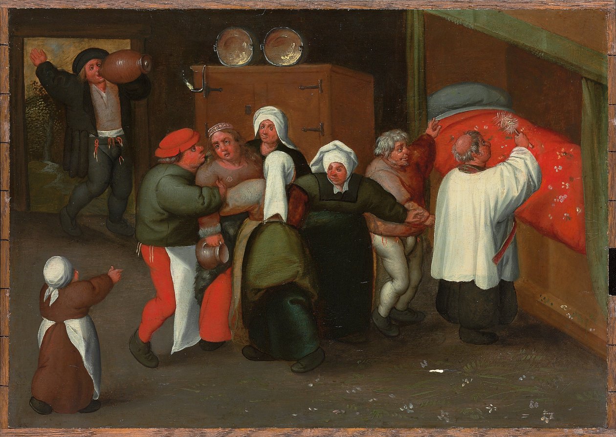 Ægteskabets Velsignelse af Maerten van Cleve