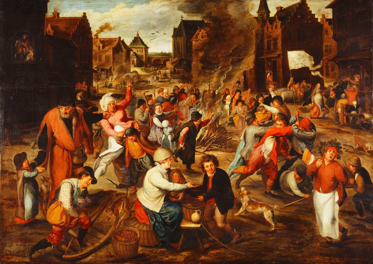 Helgenfesten af Maerten van Cleve