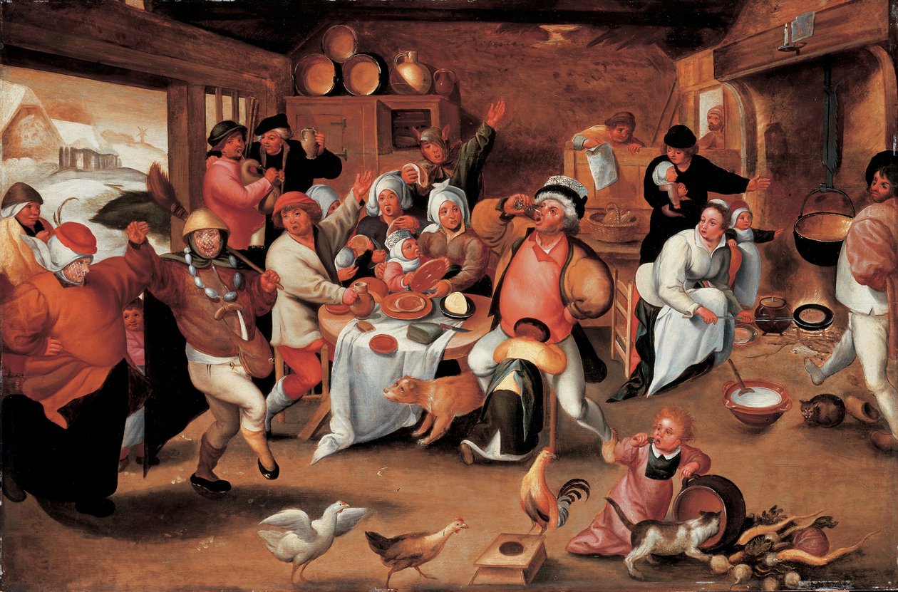 Kongen drikker af Maerten van Cleve