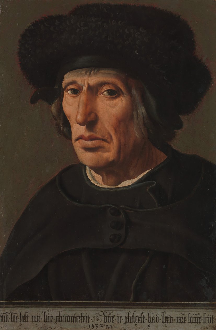 Jacob Willemsz. van Veen 1456-1535, kunstnerens fader, 1532. af Maerten van Heemskerck