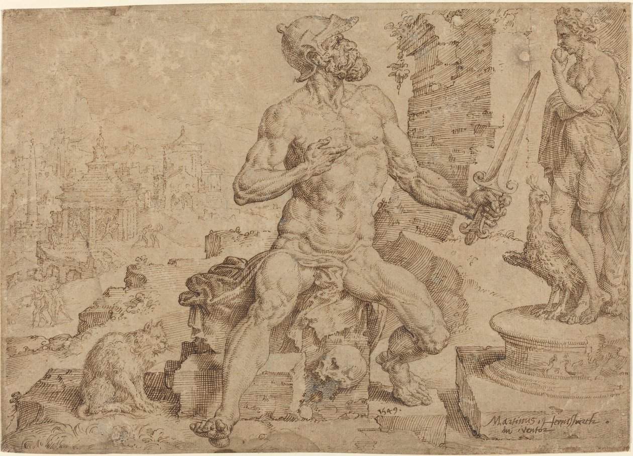 Patriarken Simeon af Maerten van Heemskerck