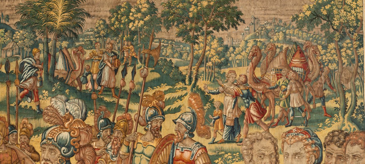 Historien om Gideon, Hebræernes dommer og kriger, slutningen af det 16. århundrede (tæppe) af Maerten van Heemskerck
