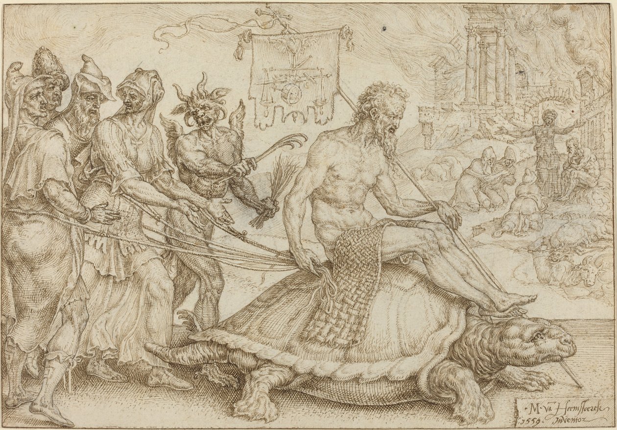Jobs triumf af Maerten van Heemskerck
