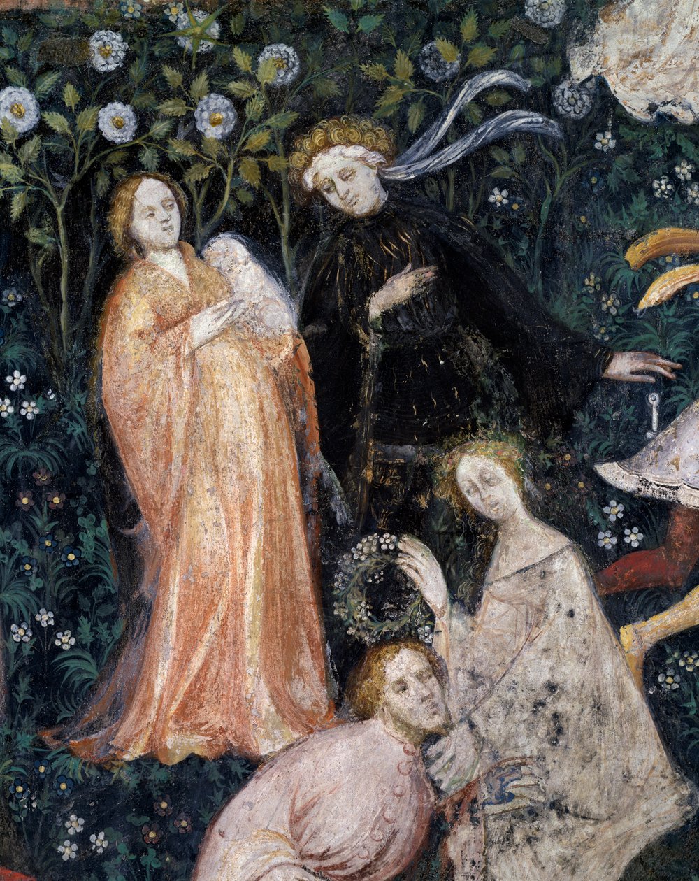 Aristokrater på landet, detaljer fra maj måned, månedscyklus af Maestro (attr. to) Venceslao