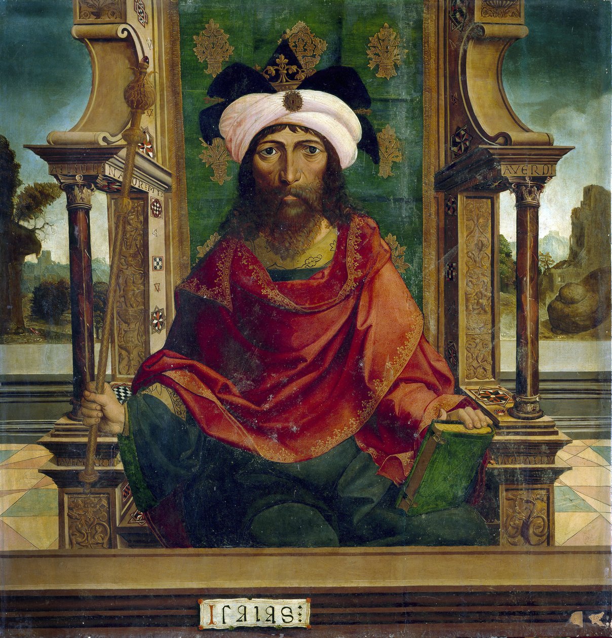 Esajas af Mesteren af Becerril, ca. 1525 (olie på panel) af Maestro de Becerril