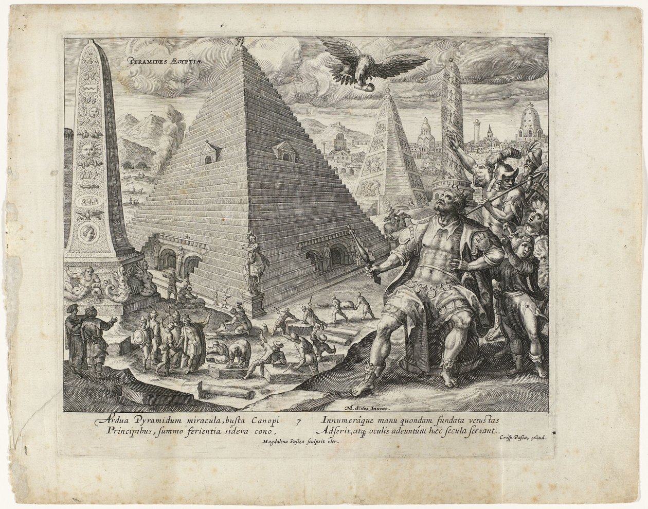 Egyptens pyramide Verdens syv vidundere (serietitel) af Magdalena van de Passe