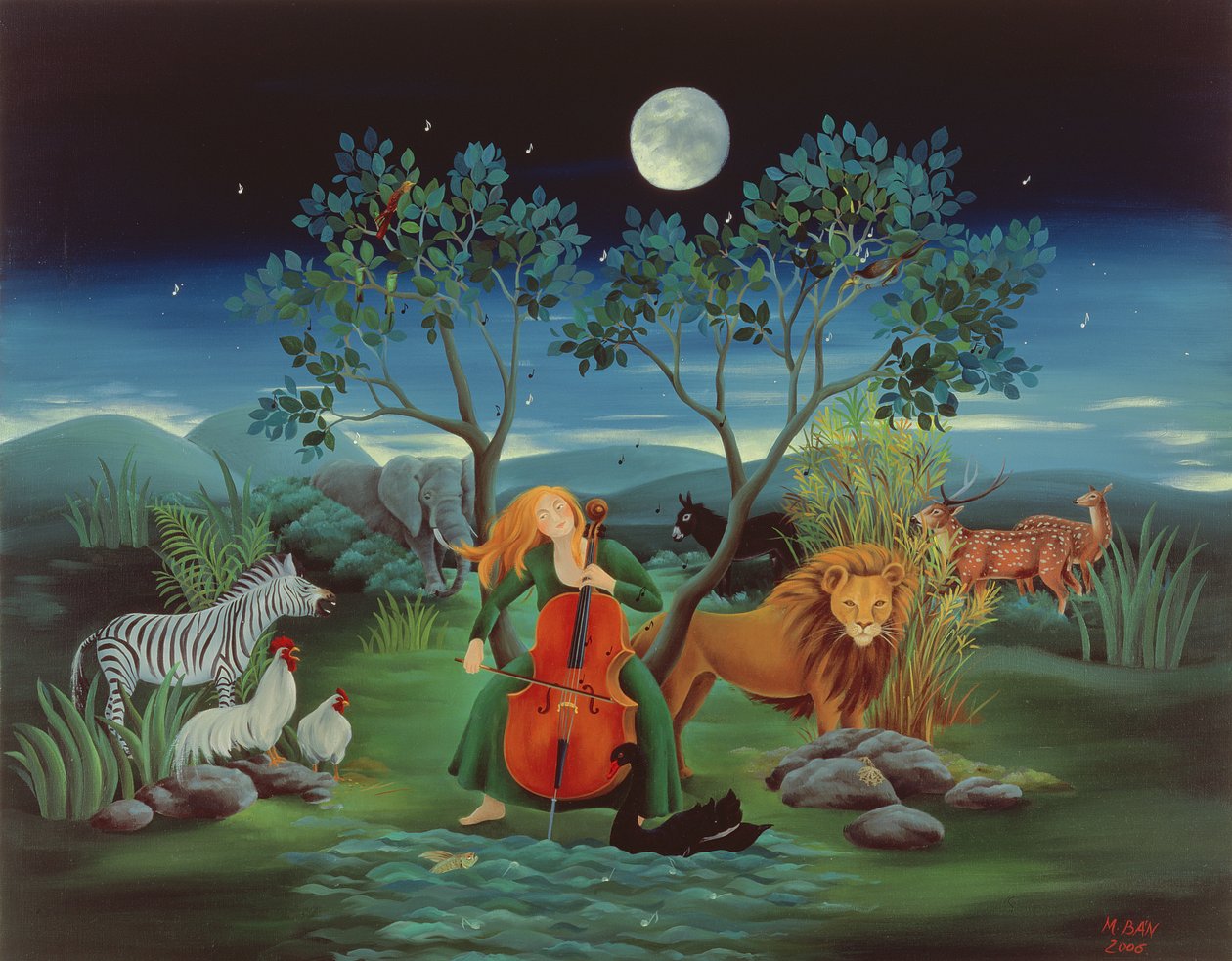 Moonshine Sonata, 2006 af Magdolna Ban