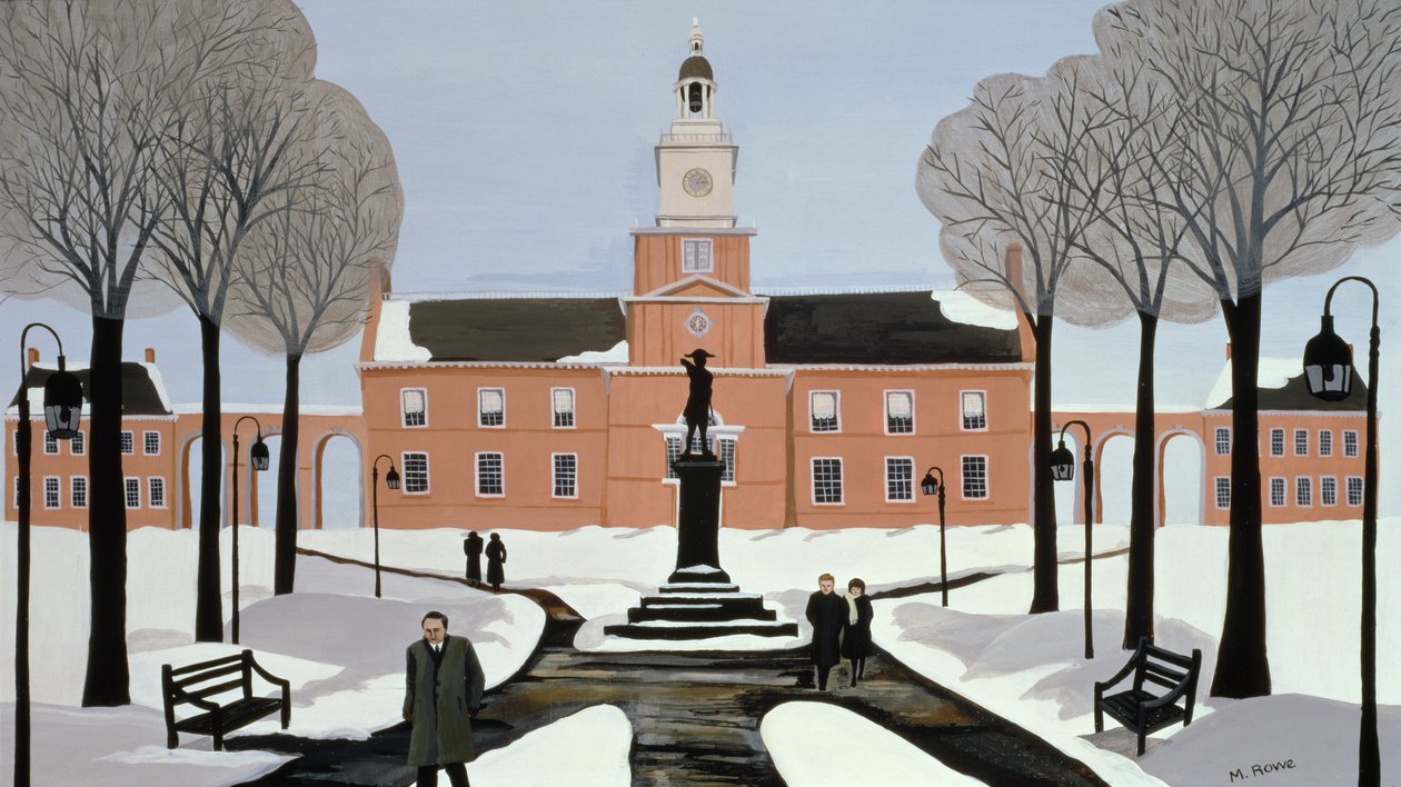 Philadelphia i sneen af Maggie Rowe