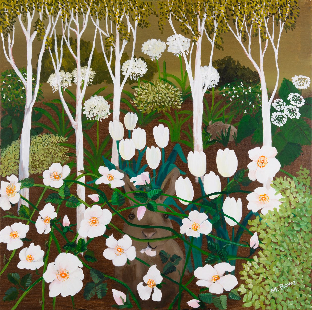 White Garden, 2013 af Maggie Rowe