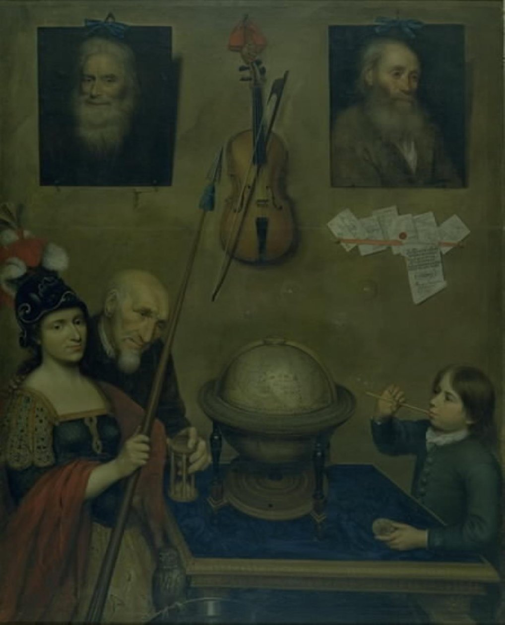 Vanitas med Minerva af Magnus Jørgensen